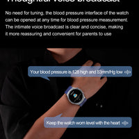 RNABAU AirCare Pro™ – 2025 Health Smartwatch with Real Blood Pressure Measurement