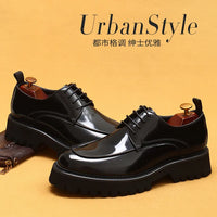 ASTON M. JAZZ – Chaussures Oxford Homme en Cuir Véritable, Italienne