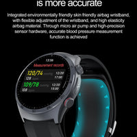 RNABAU AirCare Pro™ – 2025 Health Smartwatch with Real Blood Pressure Measurement