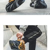 Baskets homme style designer – Sneakers à semelle épaisse confortables, mode décontractée automne/hiver