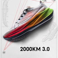 Xtep Women Running Shoes 2000km 3.0 2025 Xtep ForMotion Pro – Chaussures de course femme stables et respirantes pour sol dur