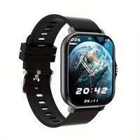 Montre connectée unisexe – Appels sans fil, notifications d’applications multiples, smartwatch sportive compatible iPhone et Android