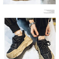 Sneakers Homme Designer – Confort & Hauteur Boostée