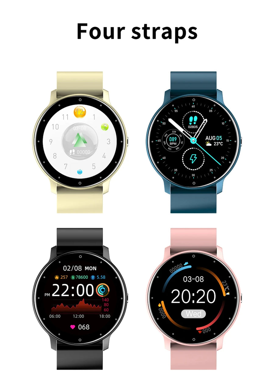 LIGE BW0223™ – Montre Connectée Sport; Santé Homme/Femme