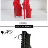 Boots d’été femme – Talon court, perforées et style Peep Toe
