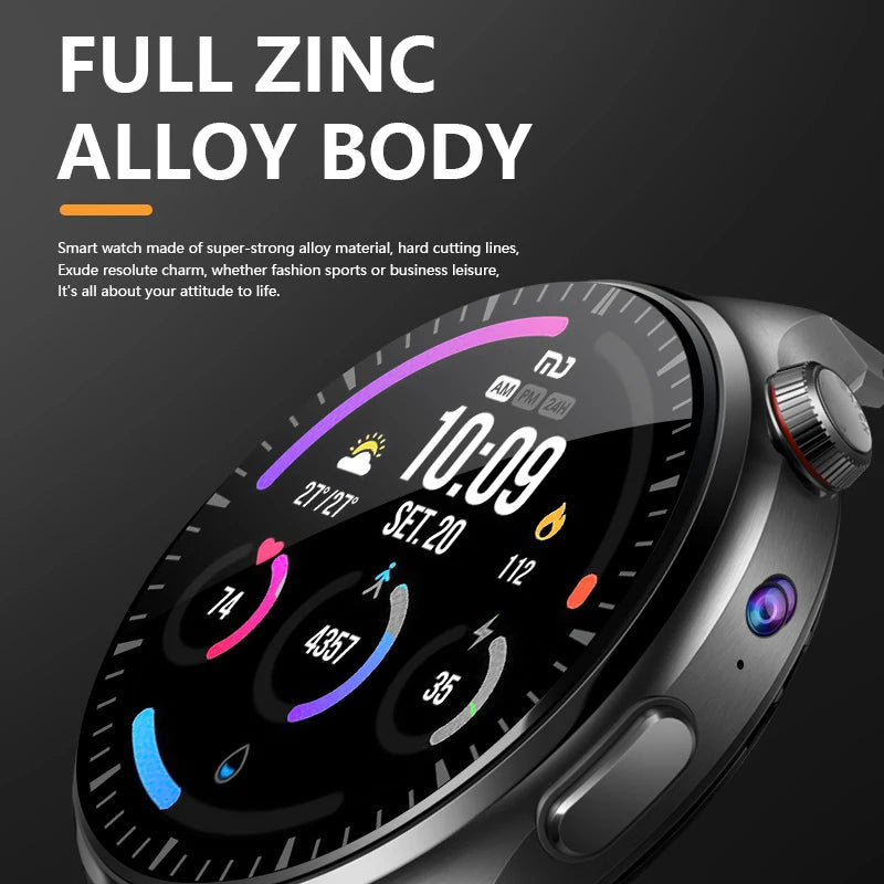 Toptraking B14 – Montre Connectée 4G avec Double Caméra