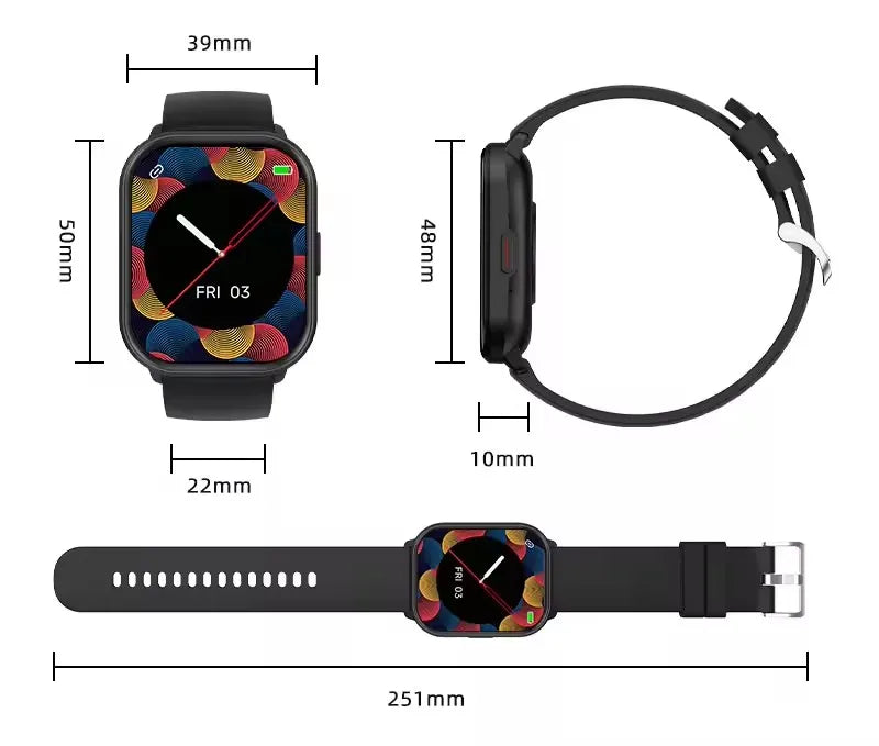 Montre Intelligente pour Femmes; Hommes: ZL99J Smartwatch