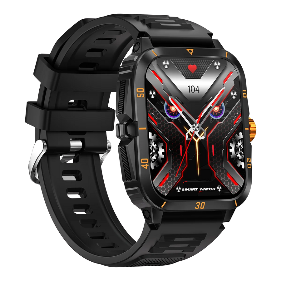 KT71 Outdoor 100+ Sport Smartwatch 1.96inch Big HD Screen Digital Watch Smart Watch Reloj Inteligente New 2025 2024