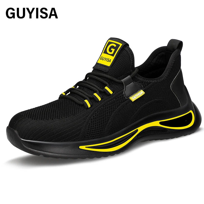 GUYISA Safety Sneakers – Steel Toe Cap, Comfort and Protection