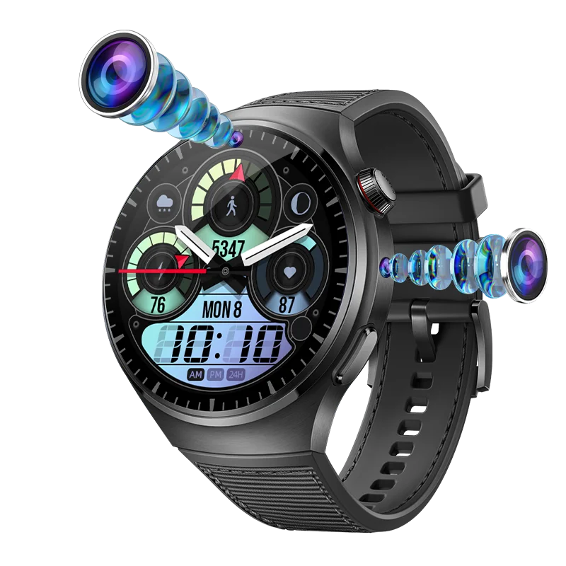 Toptraking B14 – Montre Connectée 4G avec Double Caméra