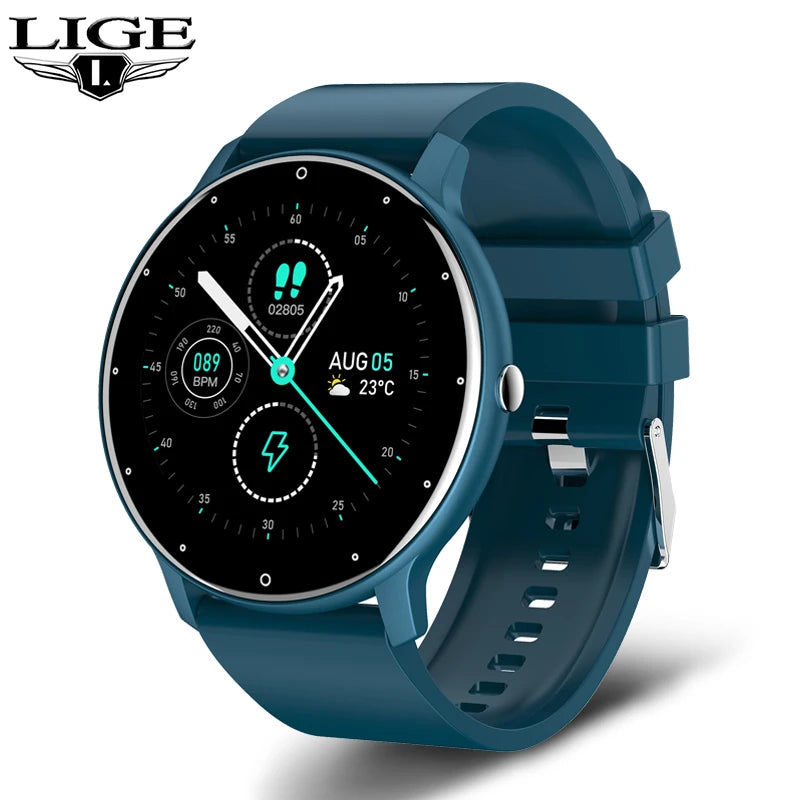 LIGE BW0223™ – Montre Connectée Sport; Santé Homme/Femme