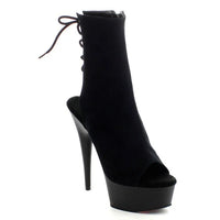 Chaussures été femme – Talon 15 cm, bout ouvert, lacets et design coloré