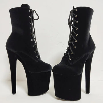 Bottines exotic à talon super haut – Plateforme épaisse, look audacieux