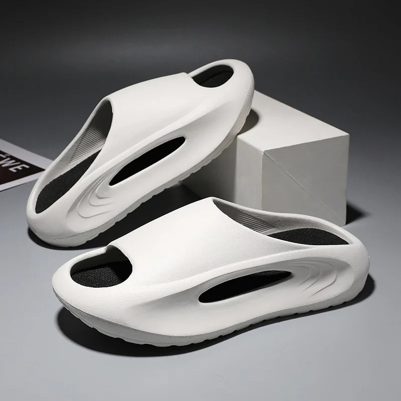 Fashionable summer EVA thick sole sandals, sporty style and unisex design, available in stock for wholesale
