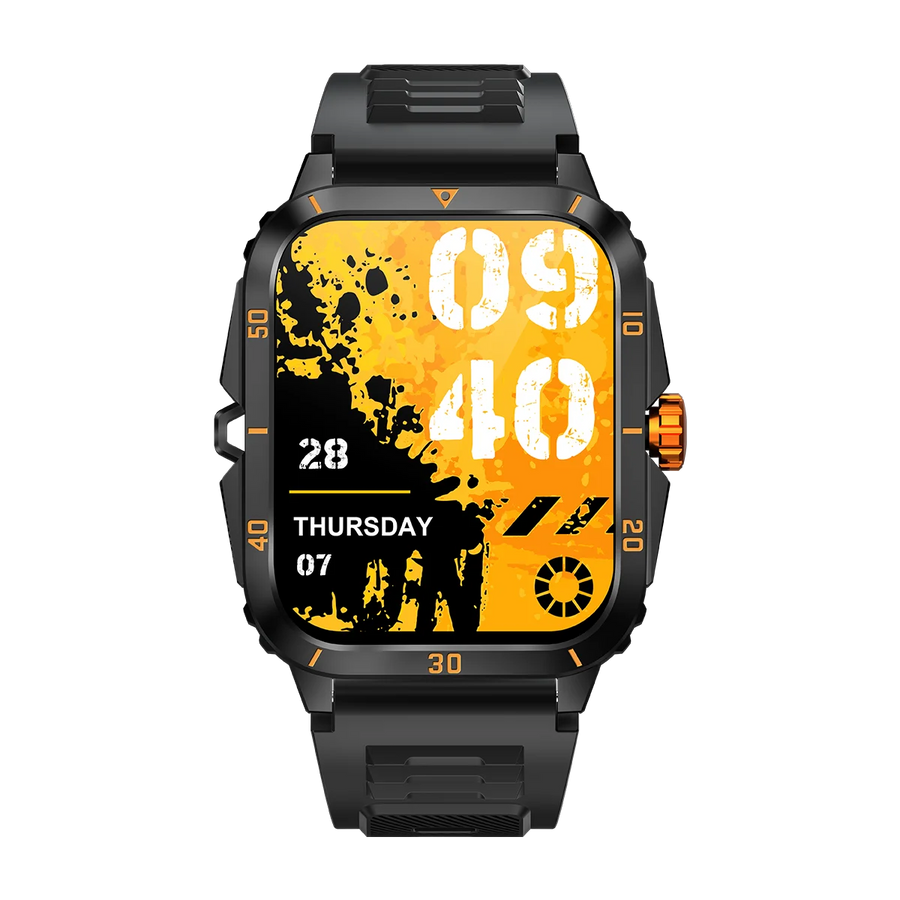 KT71 Outdoor 100+ Sport Smartwatch 1.96inch Big HD Screen Digital Watch Smart Watch Reloj Inteligente New 2025 2024