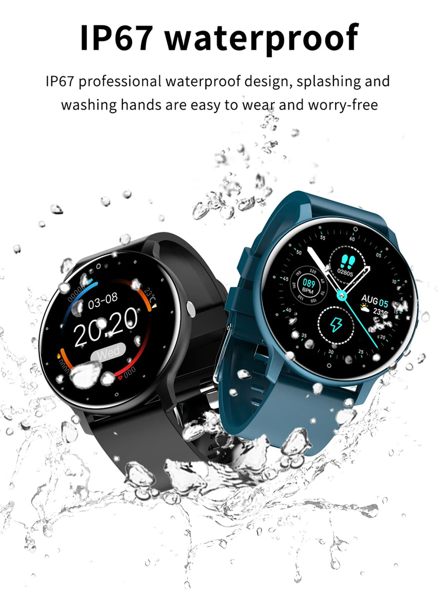 LIGE BW0223™ – Montre Connectée Sport; Santé Homme/Femme