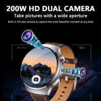 Toptraking B14 – Montre Connectée 4G avec Double Caméra