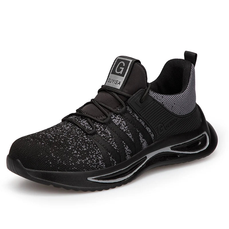 GUYISA Safety Sneakers – Steel Toe Cap, Comfort and Protection
