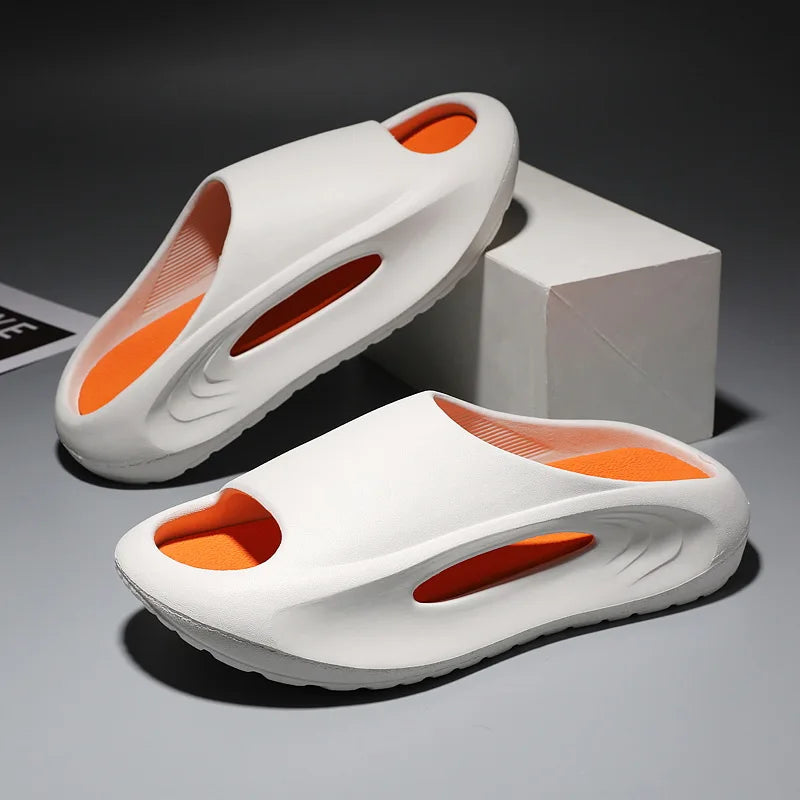 Fashionable summer EVA thick sole sandals, sporty style and unisex design, available in stock for wholesale