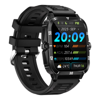 KT71 Outdoor 100+ Sport Smartwatch 1.96inch Big HD Screen Digital Watch Smart Watch Reloj Inteligente New 2025 2024