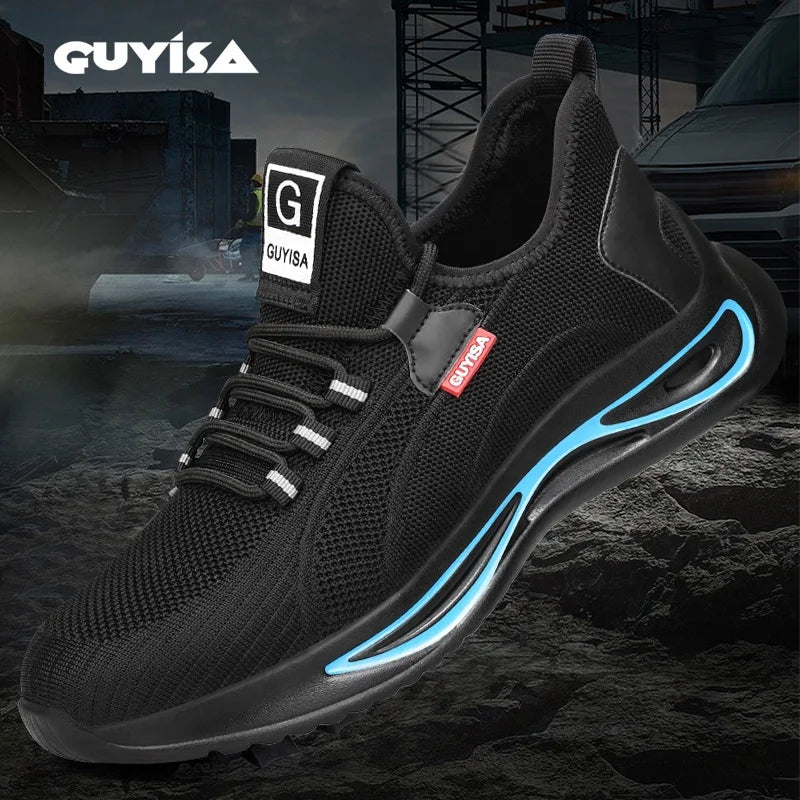 GUYISA Safety Sneakers – Steel Toe Cap, Comfort and Protection