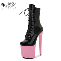 Boots d’été femme – Talon court, perforées et style Peep Toe