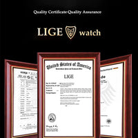 LIGE BW0223™ – Montre Connectée Sport; Santé Homme/Femme