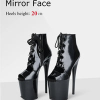 Bottines sexy à talon haut – Stiletto, plateforme exotique, club et danse