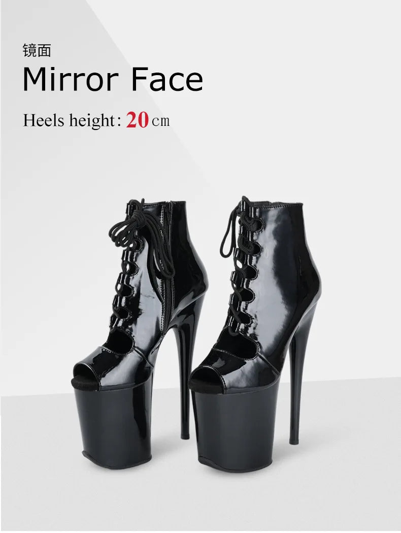 Bottines sexy à talon haut – Stiletto, plateforme exotique, club et danse