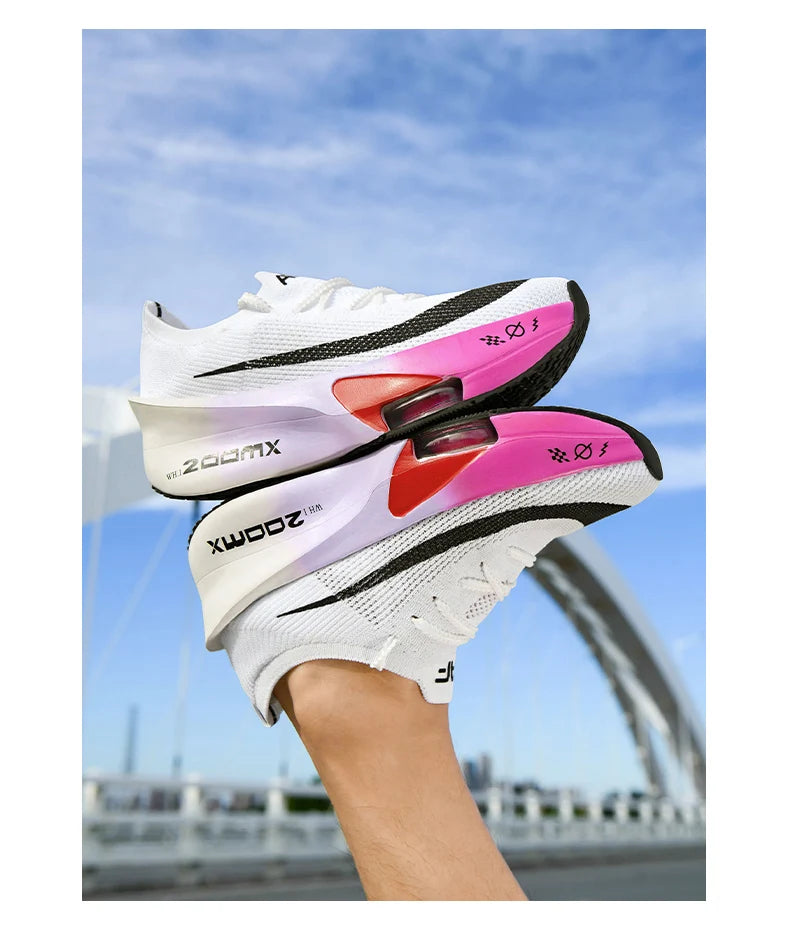 Unisex Running Shoes – Carbon Plate, Breathable and Ultralight