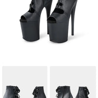 Bottines sexy à talon haut – Stiletto, plateforme exotique, club et danse