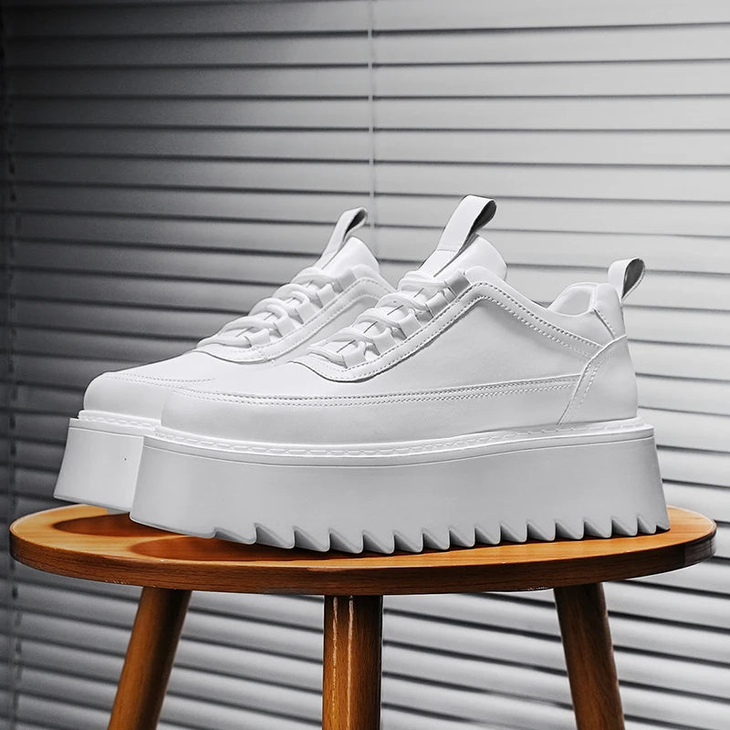 CHAXIAOA Ankle Boots Homme, Urban Core Classics – Baskets Épaisses & Confortables