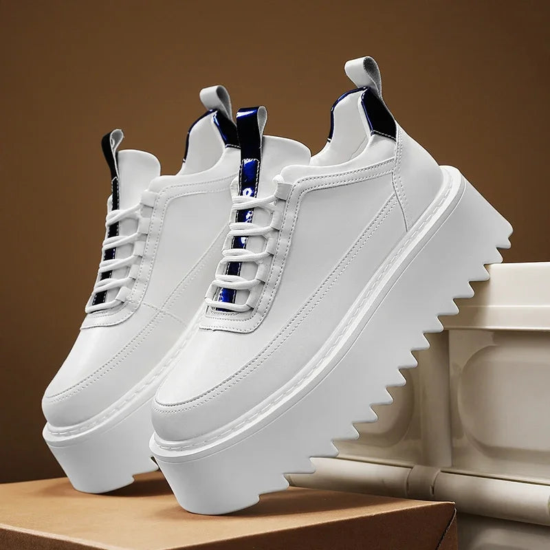 CHAXIAOA Ankle Boots Homme, Urban Core Classics – Baskets Épaisses & Confortables