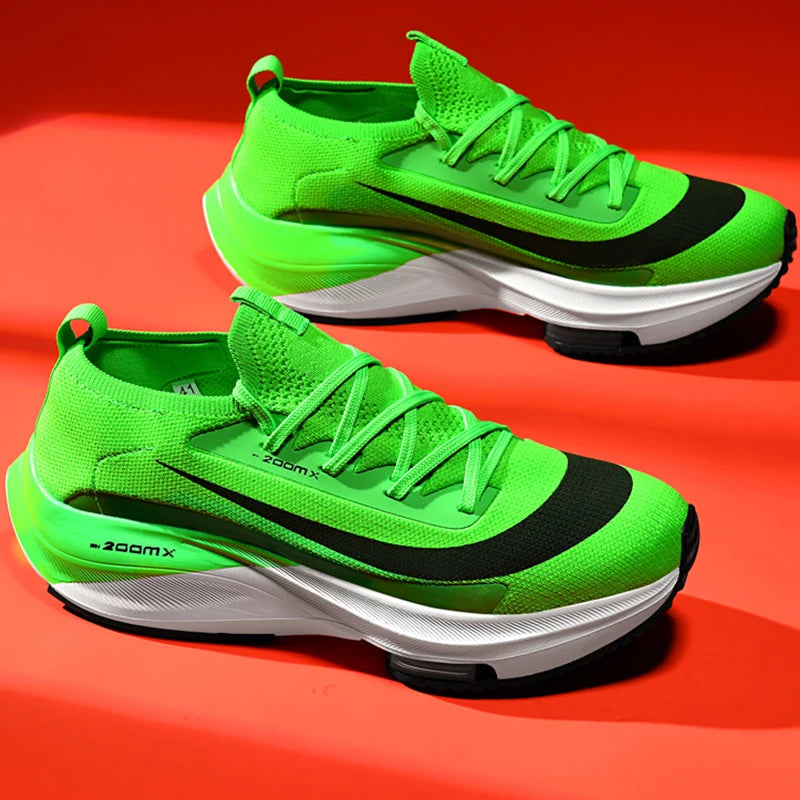 Baskets couple – Chaussures de running pour hommes et femmes, légères et respirantes en mesh