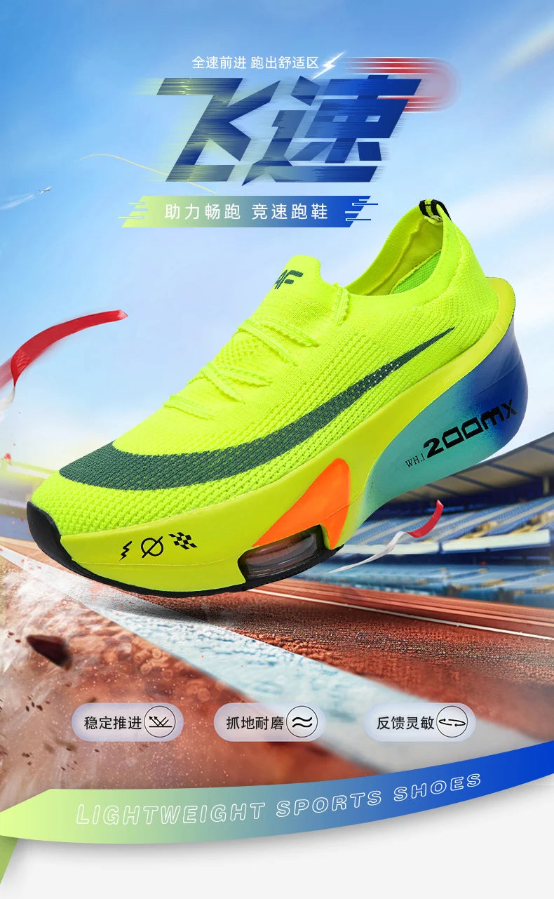 Unisex Running Shoes – Carbon Plate, Breathable and Ultralight