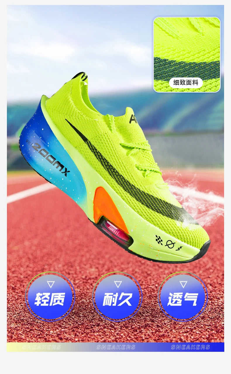 Unisex Running Shoes – Carbon Plate, Breathable and Ultralight