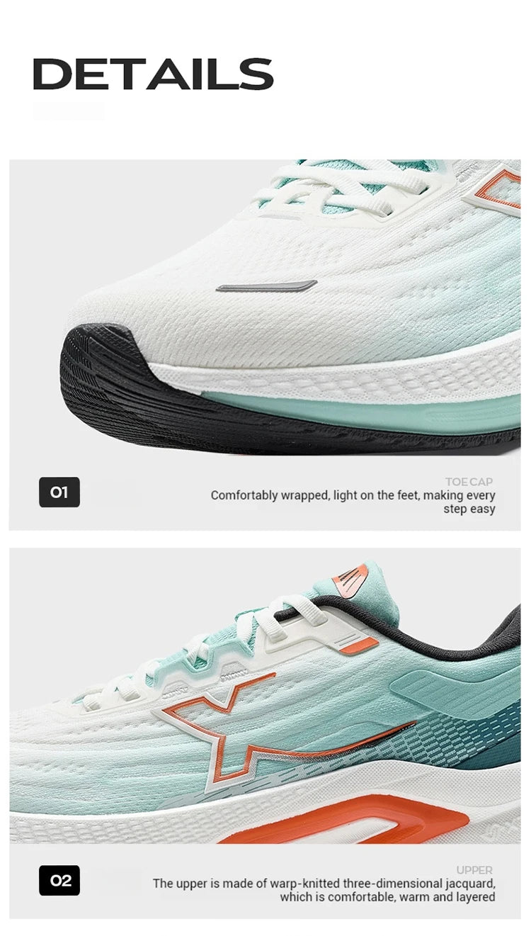 XTEP ACE 2025 – Chaussures de running homme légères et respirantes