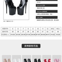 Bottines sexy à talon haut – Stiletto, plateforme exotique, club et danse