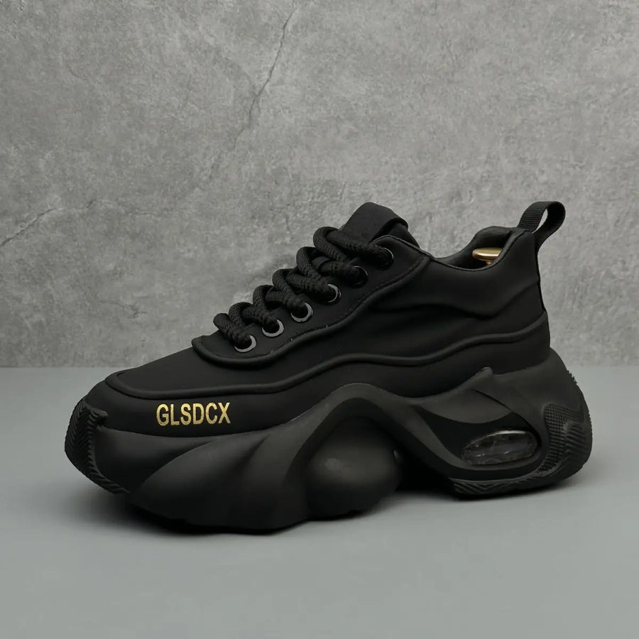 COZOK, 2025 Designer Style Men's Sneakers - Comfortable Thick Sole Sneakers, Autumn/Winter Casual Fashion, Trendy Sports Shoes