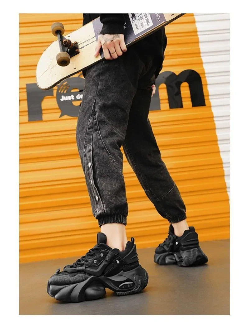 SkyRise – Men's Platform Height Increasing Sneakers