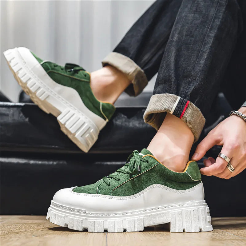 AeroStep Platform – Men’s Chunky & Breathable Sneakers