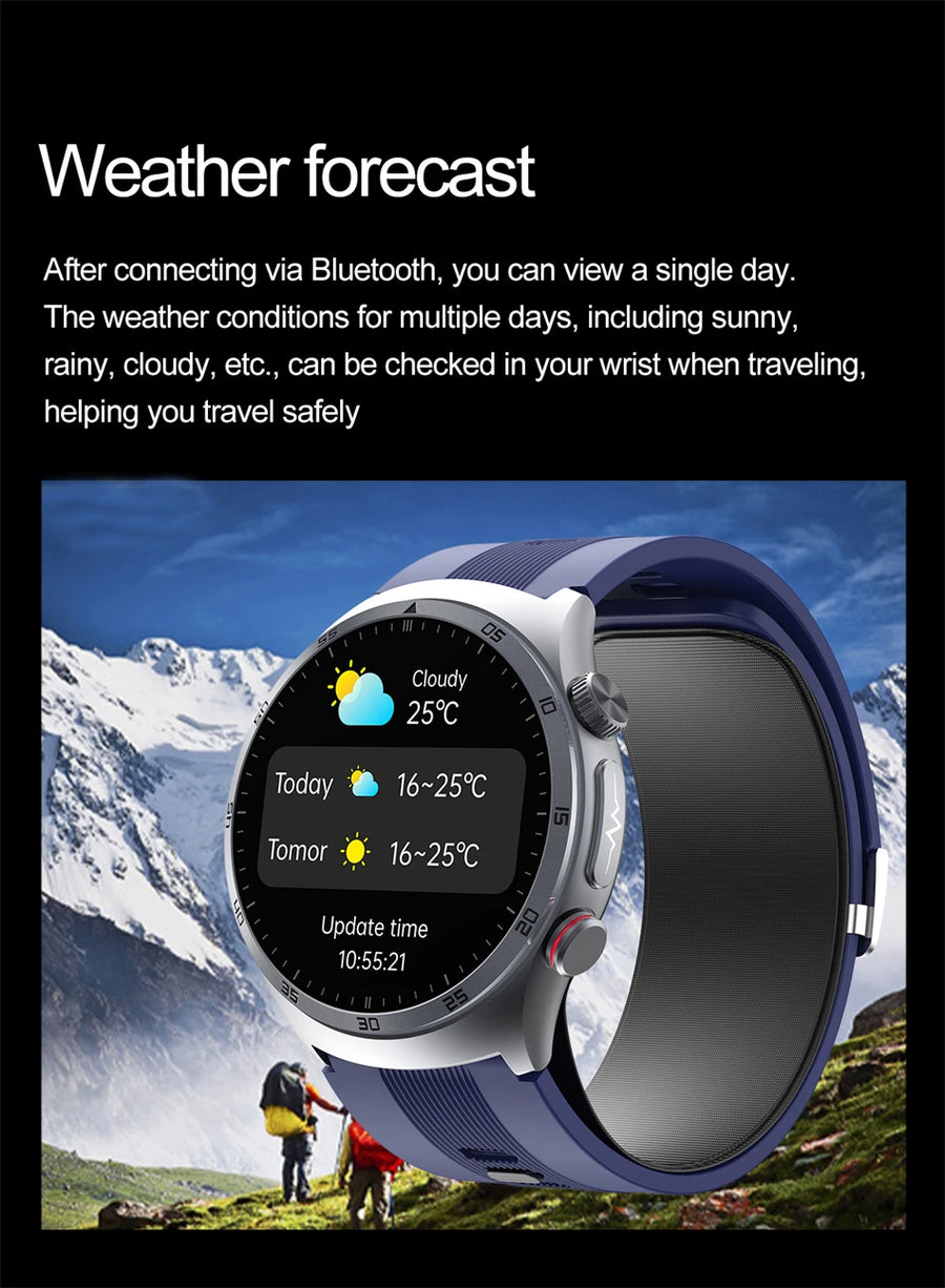 GUHUAVMI DT Watch Ultra 2025 – Men’s Smartwatch