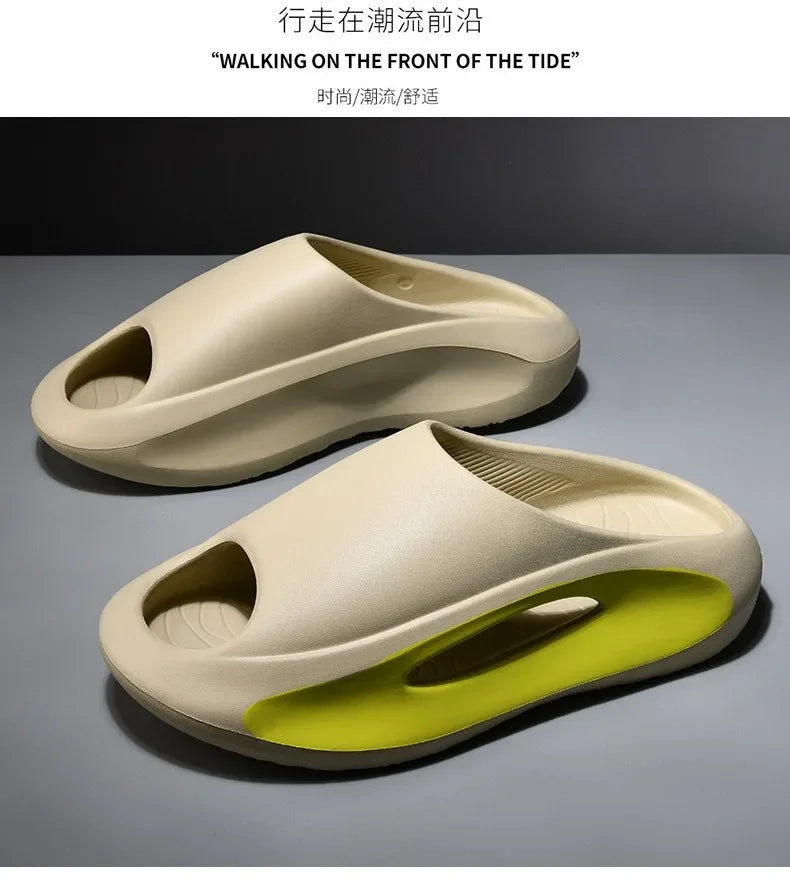 2024 Men's Summer Sandals - Casual Thick Sole Outdoor Slippers, Vietnam Trendy Style