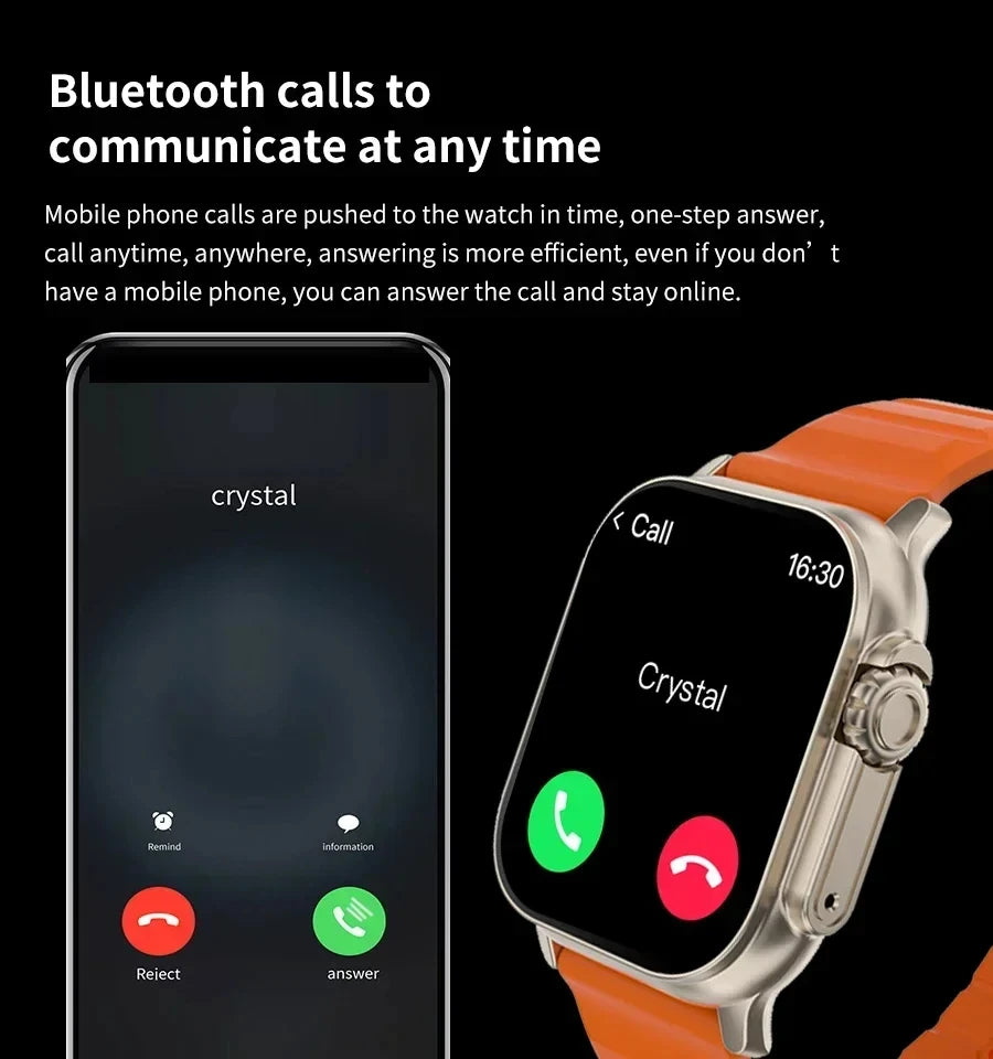 LAXASFIT T900 Ultra – La Smartwatch, Homme et Femme