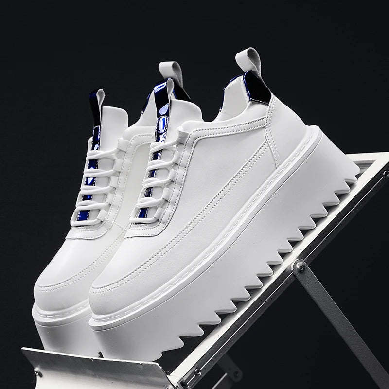 CHAXIAOA Ankle Boots Homme, Urban Core Classics – Baskets Épaisses & Confortables