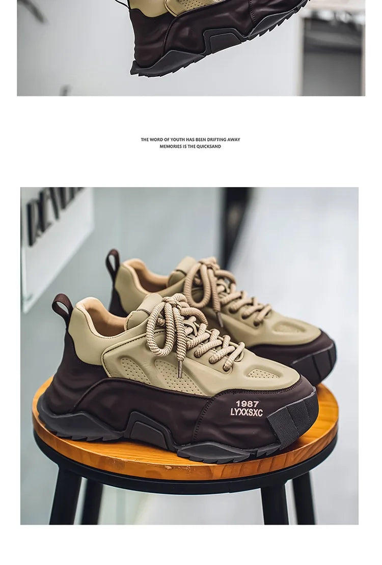 Men's Designer Sneakers – Comfort & Height Boost