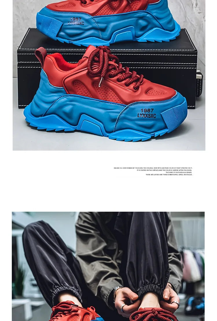 Men's Designer Sneakers – Comfort & Height Boost