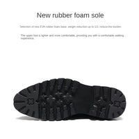 Men's Spring &amp; Autumn Shoes - Genuine Leather Oxford Shoes with Thick Sole, Business &amp; Casual Elegance