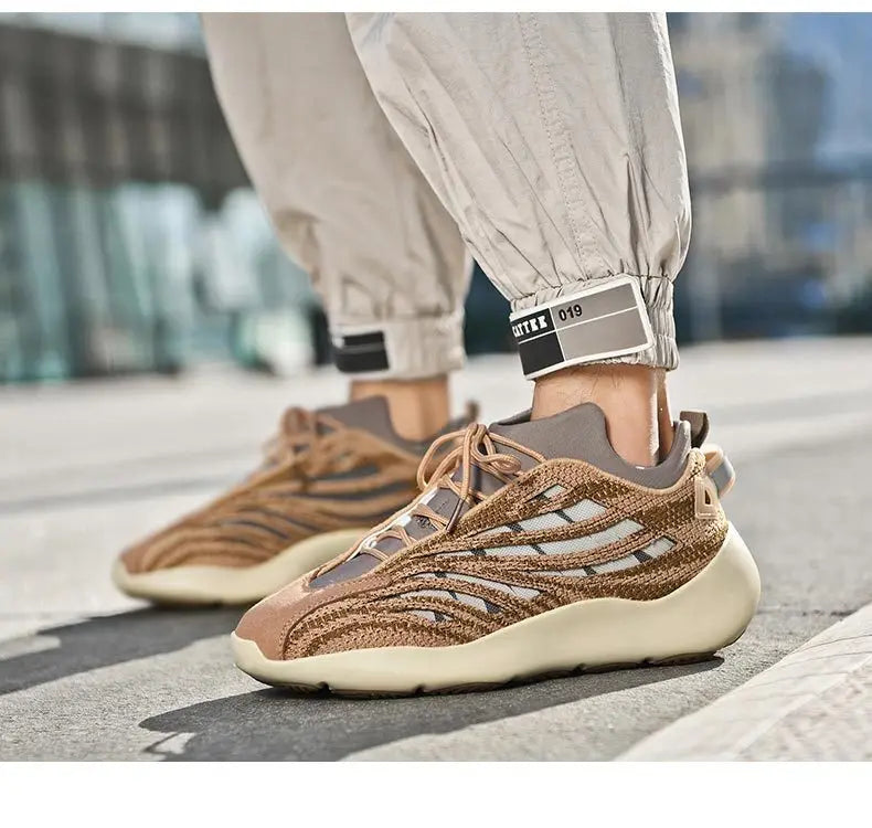 Men's Casual Sneakers Spring & Autumn - Breathable and Versatile Sneakers, Fashion Style