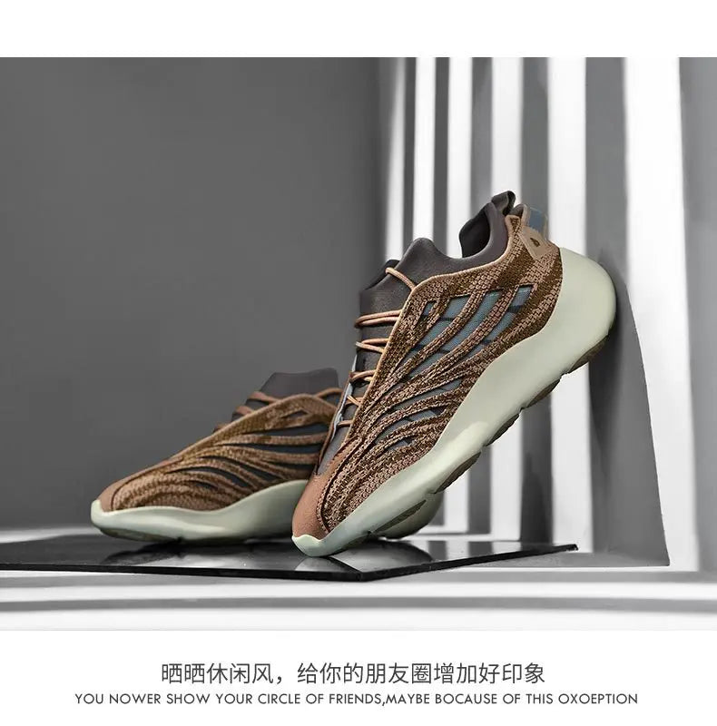 Men's Casual Sneakers Spring & Autumn - Breathable and Versatile Sneakers, Fashion Style